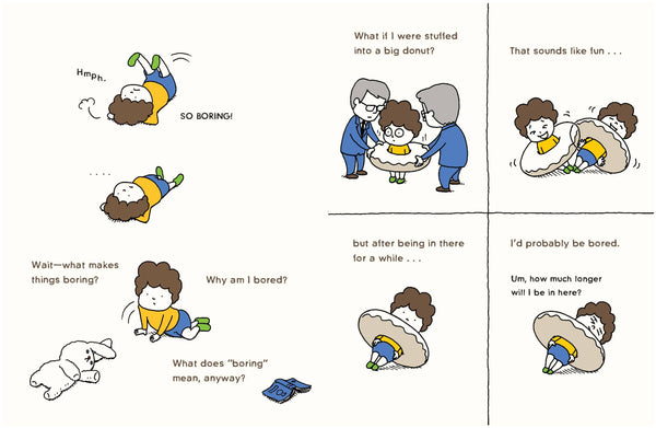 The Boring Book: (Childrens Book about Boredom, Funny Kids Picture Book, Early Elementary School Story Book) by Shinsuke Yoshitake