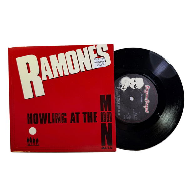 Ramones – Howling At The Moon (Sha-La-La) 7" USED Vinyl NM/VG+