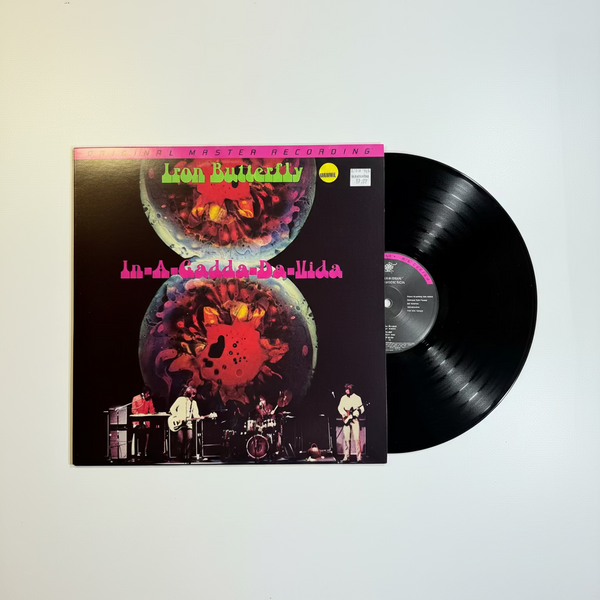 Iron Butterfly – In-A-Gadda-Da-Vida LP USED Vinyl NM/VG++ Audiophile