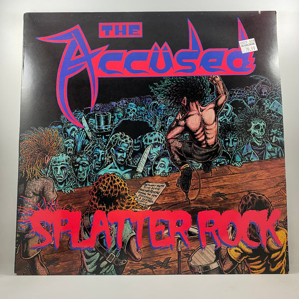 The Accüsed – Splatter Rock LP USED Vinyl VG+/VG+