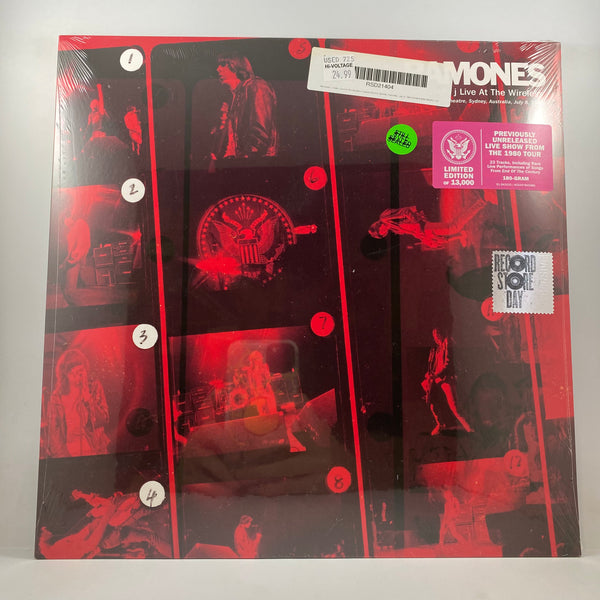 Ramones – Triple J Live At The Wireless - Capitol Theatre, Sydney, Australia, July 8, 1980 LP USED Vinyl Mint / Still Sealed