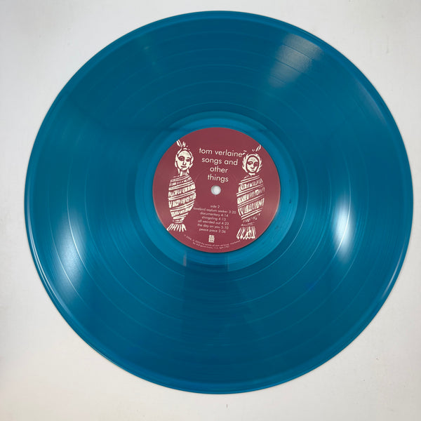 Tom Verlaine – Songs And Other Things LP USED Vinyl NM/NM Color Vinyl
