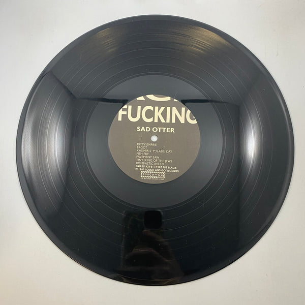 Big Black – Songs About Fucking LP USED Vinyl VG+/VG+ Original Pressing