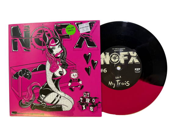 NOFX – My Trois 7" USED Vinyl NM/NM Color Vinyl