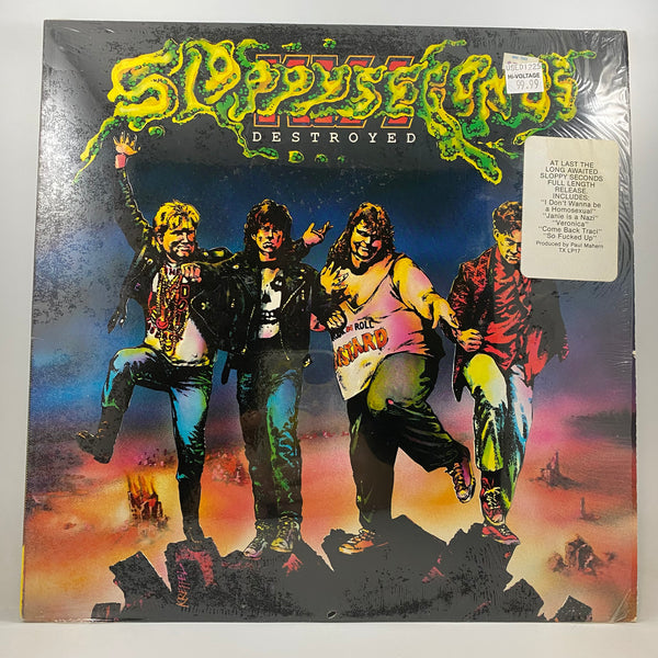 Sloppy Seconds – Destroyed LP USED Vinyl VG++/VG+