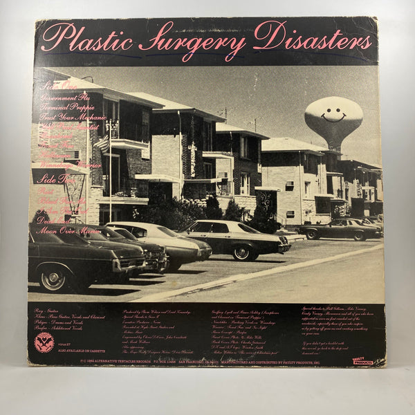 Dead Kennedys – Plastic Surgery Disasters LP USED Vinyl VG+/G+