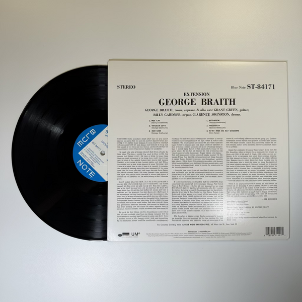 George Braith – Extension LP USED Vinyl NM/NM