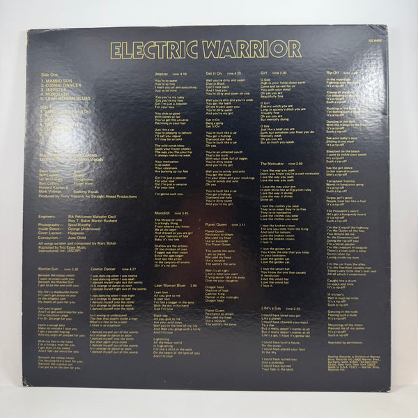 T. Rex – Electric Warrior LP USED Vinyl VG+/VG+