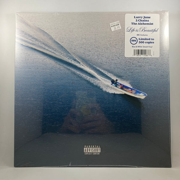 Larry June, 2 Chainz & The Alchemist – Life Is Beautiful LP USED Vinyl Mint Still Sealed / Color Vinyl