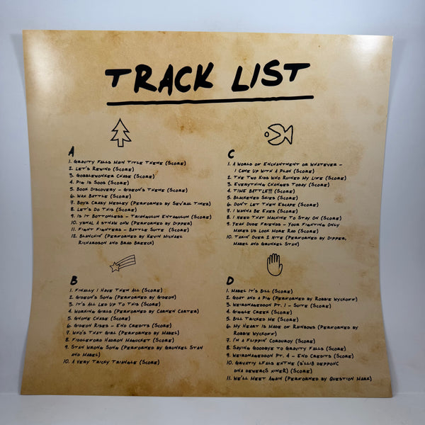 Brad Breeck – Gravity Falls LP USED Vinyl NM/VG++ Color Vinyl