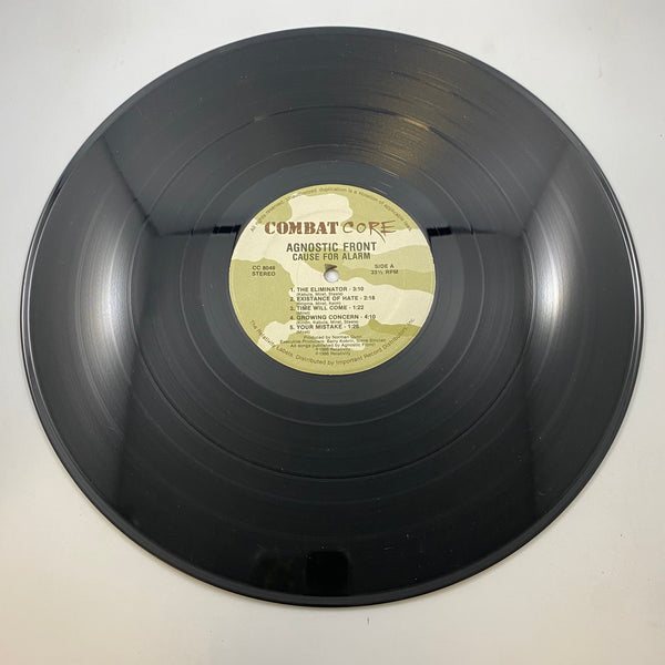 Agnostic Front – Cause For Alarm LP USED Vinyl VG+/VG+