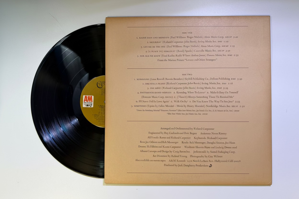 Carpenters – Carpenters LP USED Vinyl VG++/VG++