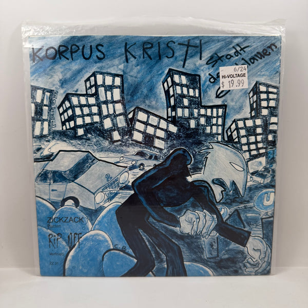 Korpus Kristi – Ausgesetzt / Stadt Der Blauen Eier 7" USED Vinyl VG+/VG+