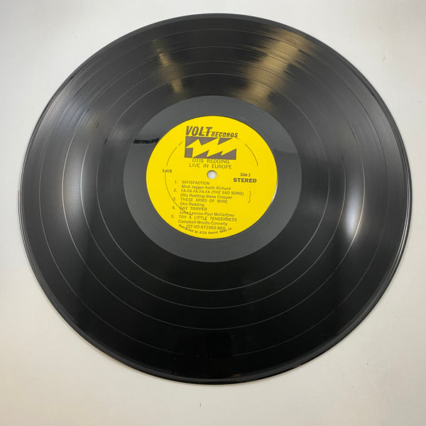 Otis Redding – Live In Europe LP USED VINYL VG+/VG