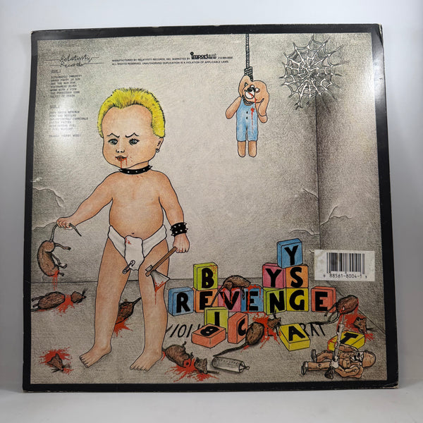 Charged G.B.H – City Baby's Revenge LP USED Vinyl VG+/VG+