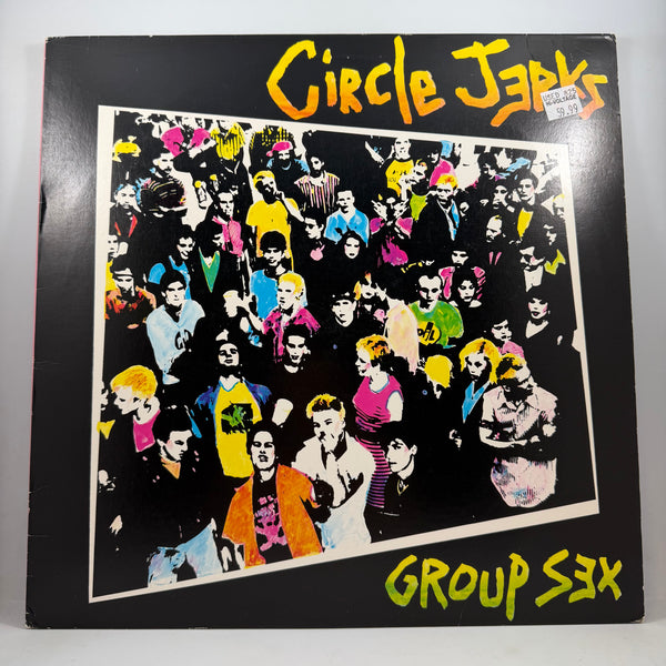 Circle Jerks – Group Sex LP USED Vinyl VG++/VG+
