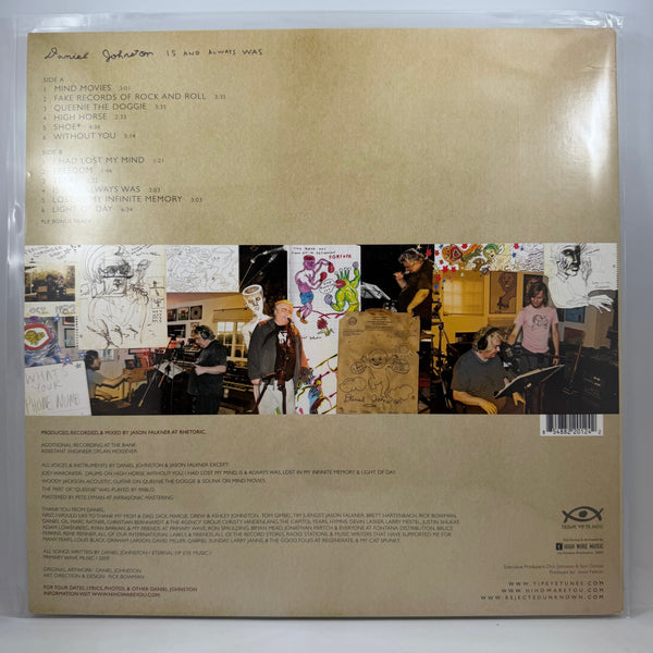 Daniel Johnston – Is And Always Was LP USED Vinyl VG+/VG++