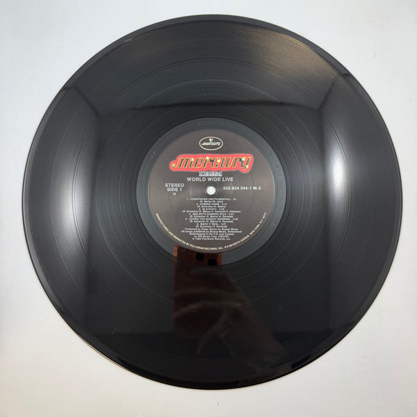 Scorpions – World Wide Live LP USED Vinyl VG+/VG+