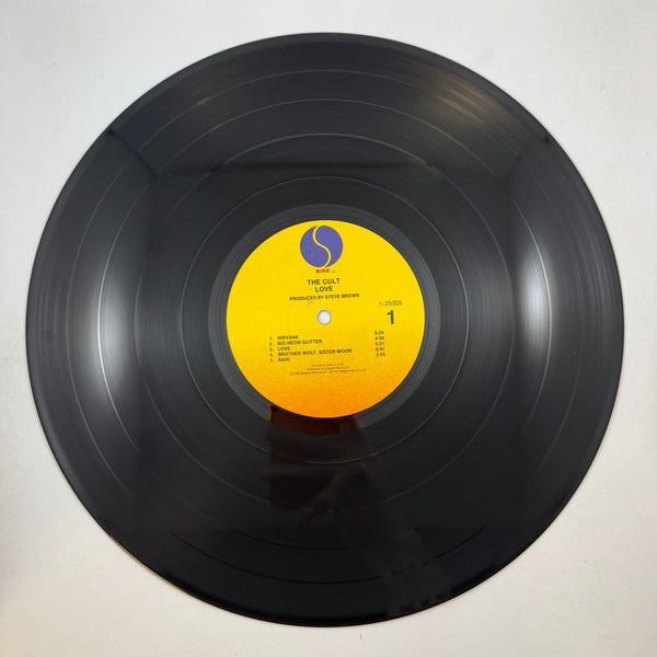 The Cult – Love LP USED Vinyl VG+/G
