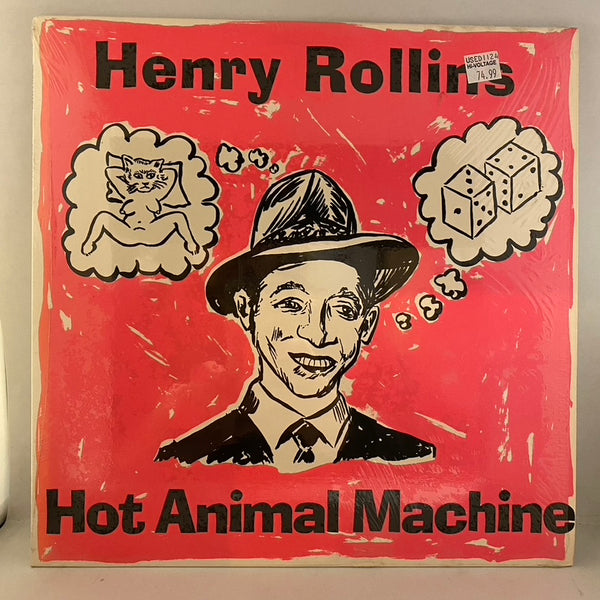 Henry Rollins – Hot Animal Machine LP USED VG++/NM 1987 Pressing