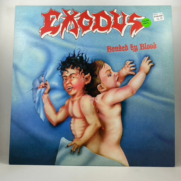 Exodus – Bonded By Blood LP USED Vinyl VG+/VG+