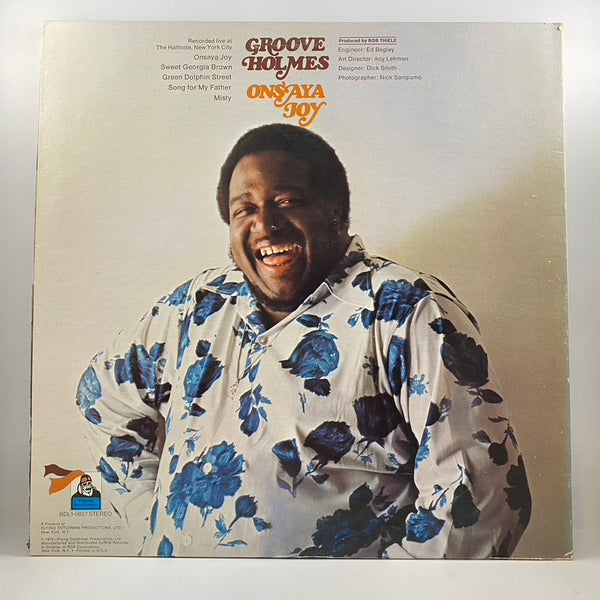 Groove Holmes – Onsaya Joy LP USED Vinyl VG+/VG+