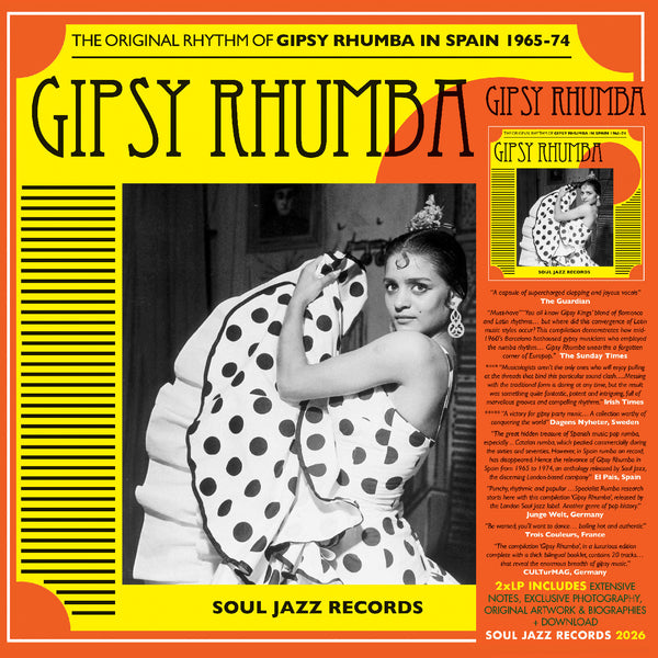 GIPSY RHUMBA: The Original Rhythm of Gipsy Rhumba in Spain 1965-74 2LP NEW