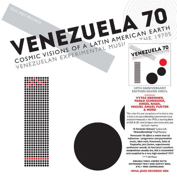 VENEZUELA 70: Cosmic Visions Of A Latin American Earth - Venezuelan Experimental Rock In The 1970s 2LP NEW