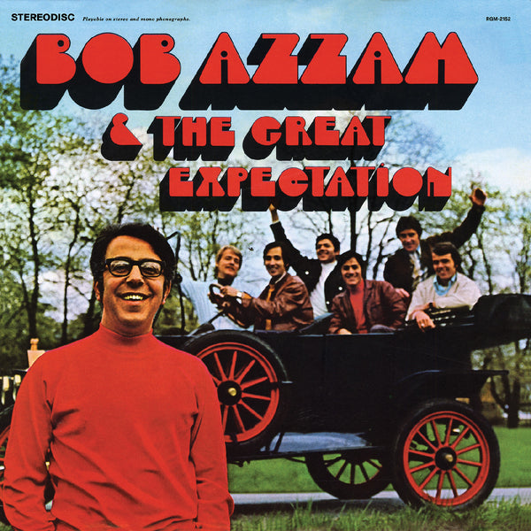 Bob Azzam & The Great Expectation - S/T LP NEW COLOR VINYL