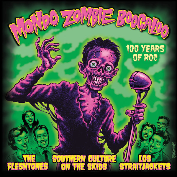 Los Straitjackets/ Southern Culture on the Skids/ Fleshtones - Mondo Zombie Boogaloo LP NEW