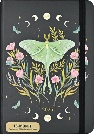 2025 Luna Moth Weekly Planner