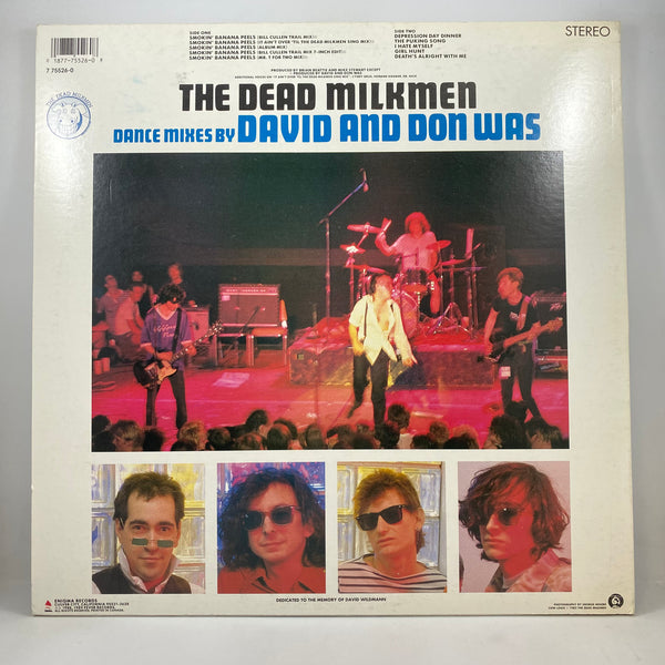 The Dead Milkmen – Smokin' Banana Peels LP USED Vinyl VG+/VG+ Original Pressing
