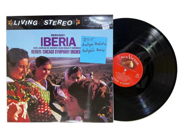 Debussy / Ravel - Reiner, Chicago Symphony Orchestra – Iberia / Alborada Del Gracioso / Valses Nobles Et Sentimentales LP USED Vinyl NM/NM Audiophile