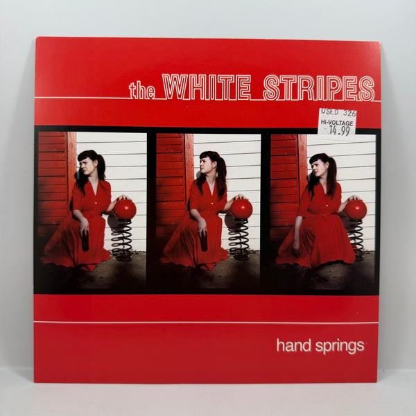 The White Stripes – Hand Springs 7" USED Vinyl NM/NM Color Vinyl