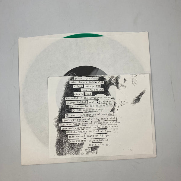 Guided By Voices – Wish In One Hand 7" USED Vinyl NM/VG+ Color Vinyl
