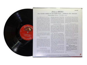 Debussy / Ravel - Reiner, Chicago Symphony Orchestra – Iberia / Alborada Del Gracioso / Valses Nobles Et Sentimentales LP USED Vinyl NM/NM Audiophile