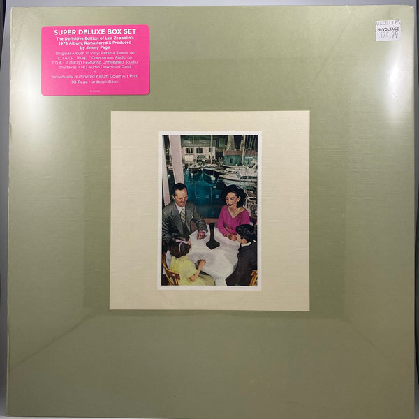 Led Zeppelin – Presence LP NOS Vinyl Box Set Mint Still Sealed