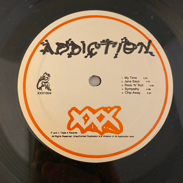 Janes Addiction – Janes Addiction LP USED VG++/VG+ 1987 Barcode Repress