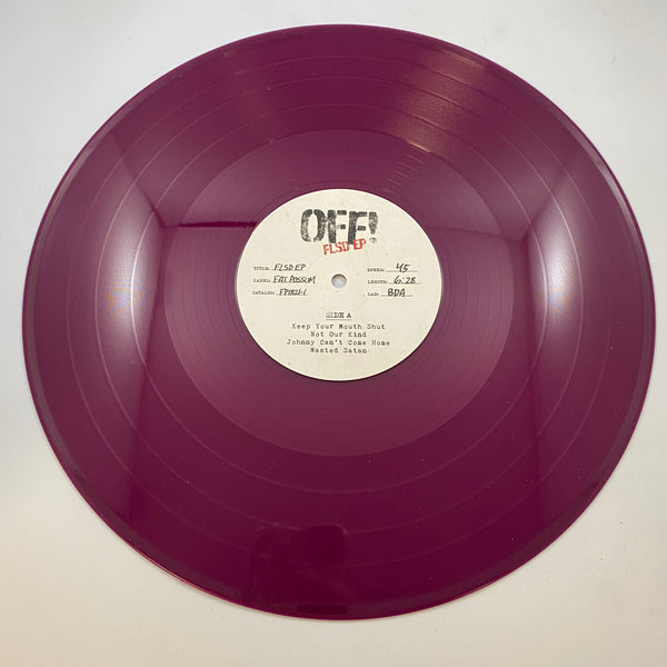 OFF! – FLSD EP LP USED Vinyl VG+/VG+ / Color Vinyl