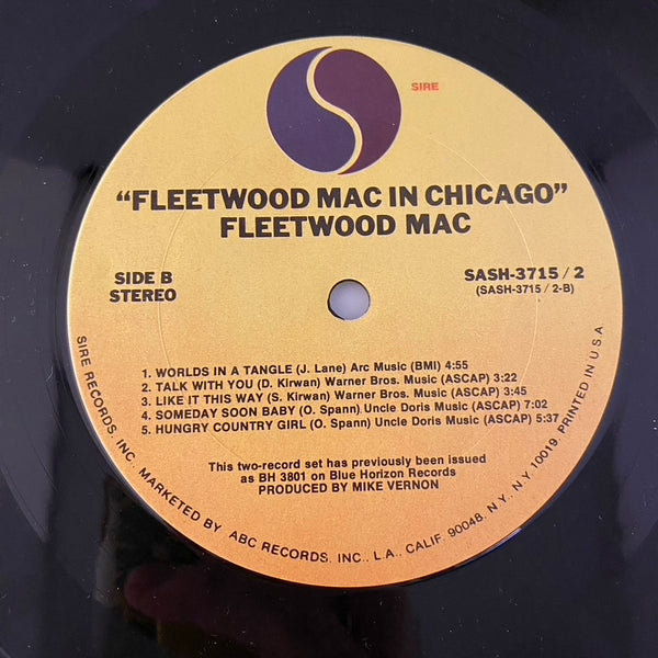 Fleetwood Mac – Fleetwood Mac In Chicago 2LP USED VG++/VG+