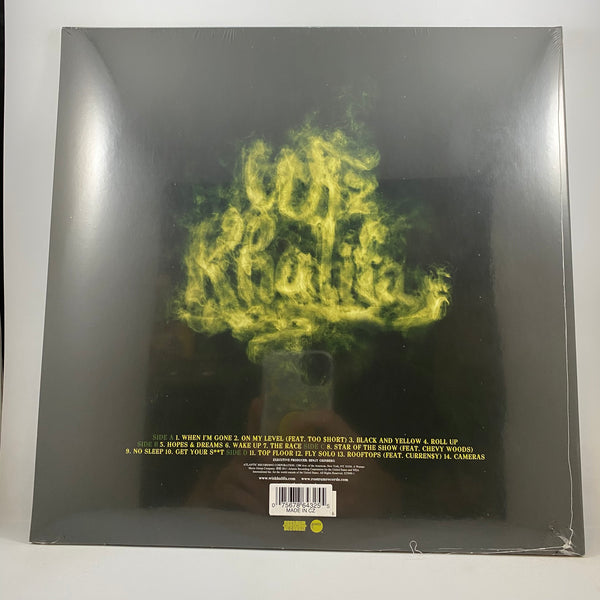 Wiz Khalifa – Rolling Papers LP USED Vinyl Mint Still Sealed / Color Vinyl