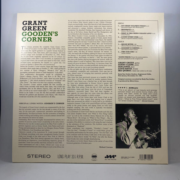 Grant Green – Gooden's Corner LP USED Vinyl NM/NM