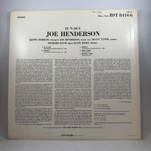 Joe Henderson – In 'N Out LP USED Vinyl NM/VG