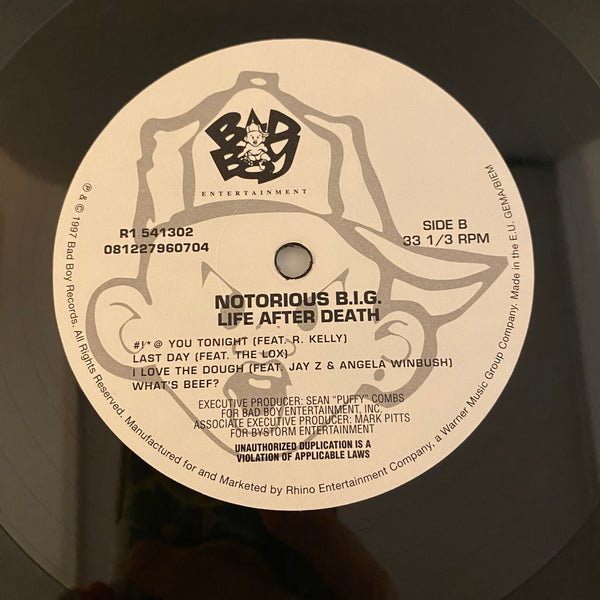 Notorious B.I.G. – Life After Death 3LP USED VG++/VG++ 2017 Pressing