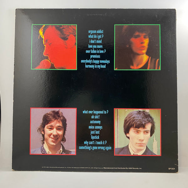 Buzzcocks – Singles Going Steady LP USED Vinyl VG+/VG+