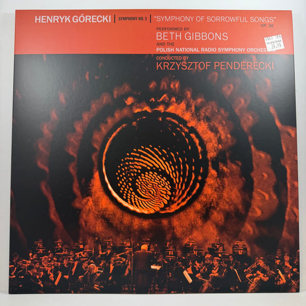 Henryk Górecki - Beth Gibbons, Polish National Radio Symphony Orchestra, Krzysztof Penderecki – Symphony No. 3 (Symphony Of Sorrowful Songs) Op. 36 LP USED Vinyl NM/NM