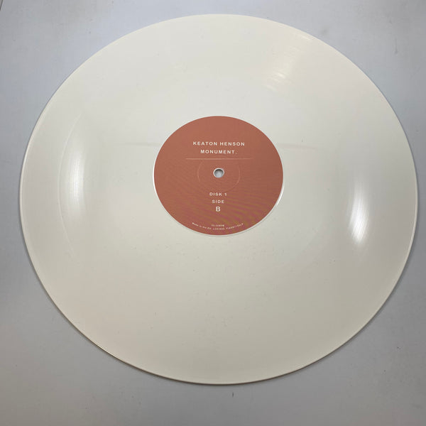 Keaton Henson – Monument LP USED Vinyl NM/NM Color Vinyl