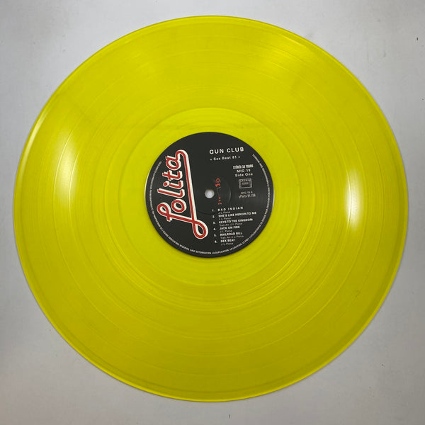 The Gun Club – Sex Beat 81 LP USED Vinyl NM/VG+ Color Vinyl