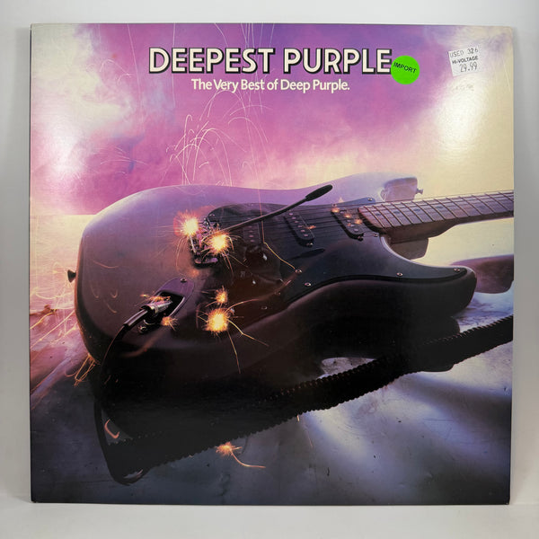 Deep Purple – Deepest Purple (The Very Best Of Deep Purple) LP USED Vinyl VG++/VG+