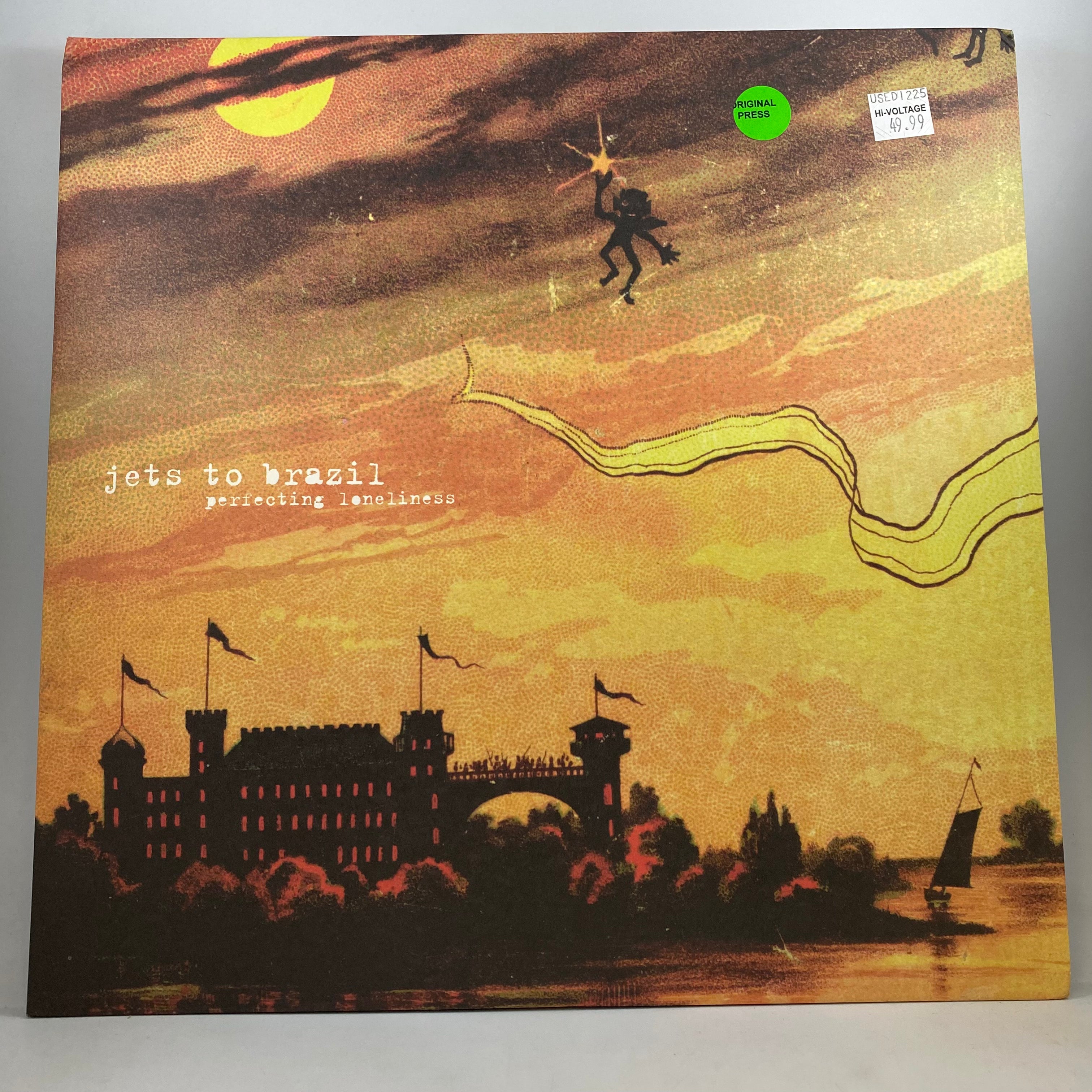 Jets To Brazil – Perfecting Loneliness LP USED Vinyl NM/VG+ Color